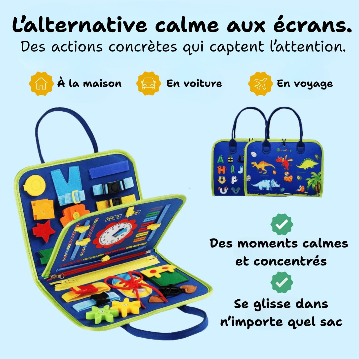 Le tableau sensoriel qui capte l’attention sans écran