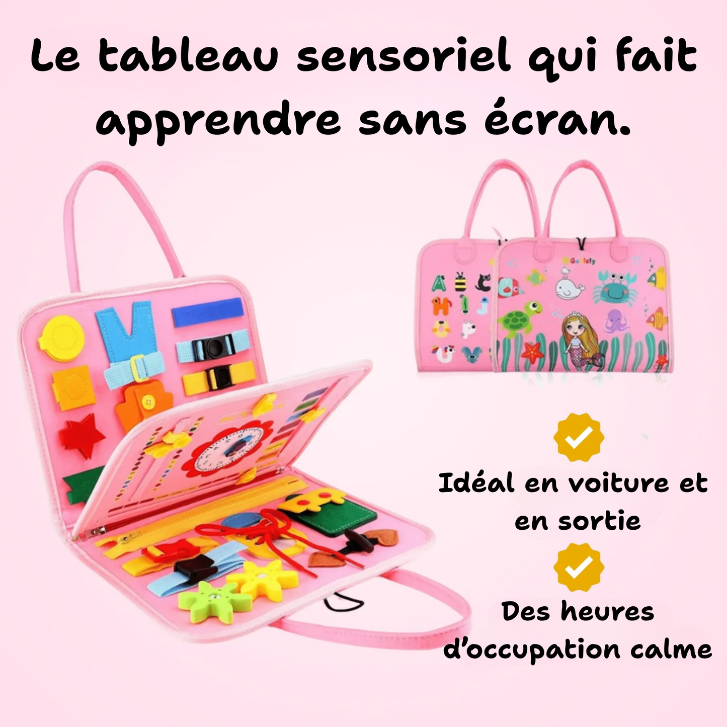Le tableau sensoriel qui capte l’attention sans écran